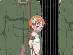 1girl 6+boys anal animated aqua_eyes arms_behind_back bare_shoulders barefoot bdsm beard blue_eyes blush bottomless bound bound_arms bound_legs censored clenched_hands closed_eyes clothed_female_nude_male clothed_sex colored_skin completely_nude crying crying_with_eyes_open cum cum_in_pussy cum_on_body cum_on_lower_body cum_overflow cumdrip double_penetration duct_tape dungeon empty_eyes eyebrows facial_hair facing_viewer feet flat_chest flower from_side full-face_blush full_body gag green_skin group_sex hair_flower hair_ornament hairband half-closed_eyes hand_on_another&#039;s_head improvised_gag loli male_pubic_hair mbby monster mosaic_censoring multiple_boys muscular nipples nude orange_hair orc penis prison_cell pubic_hair rape rope sex sex_from_behind short_hair size_difference sound suspension tagme tape tape_gag tears testicles tied_up toes torn_clothes torso_grab transparent vaginal veins video wide-eyed rating:Explicit score:2128 user:Filthypervert1222
