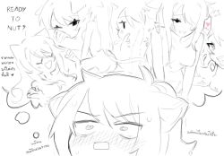  blush daydreaming hanashi highres scenario tagme 