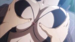 1boy 1girl animated animated_gif annerose_vajra bra breasts grabbing_another&#039;s_breast groping hetero indoors interior koutetsu_no_majo_anneroze large_breasts lingerie sleep_molestation sleeping underwear rating:Questionable score:104 user:lkuroi