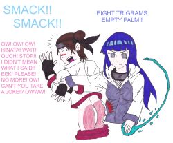 absurdres highres hyuuga_hinata metarix naruto spanked tenten_(naruto) rating:Questionable score:4 user:metarix777