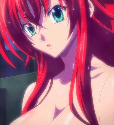  blue_eyes breasts high_school_dxd highres large_breasts long_hair long_image nude red_hair rias_gremory  rating:Explicit score:23 user:ita_gds