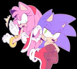  amy_rose ass back backless_dress backless_outfit bare_back bare_legs blue_fur blue_hair blush boots bracelet carrying carrying_person dress embarrassed gloves green_eyes grin hetero highres jewelry legs medium_hair panties panty_focus pink_fur pink_hair red_dress sega smile sonamy sonic_(series) sonic_the_hedgehog spiked_hair tail underwear wavy_mouth white_panties 