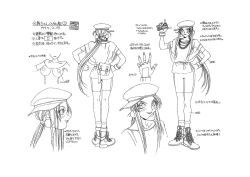  1girl fatal_fury official_art reference_sheet shiranui_mai  rating:General score:0 user:octopus-slime