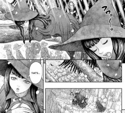  berserk guts_(berserk) horse miura_kentarou morda skull_knight_(berserk) tree witch woods 