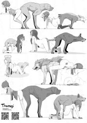  6+girls all_fours animal_penis arknights ass ass-to-ass_penetration bandaged_leg bandages bar_censor barefoot bent_over bestiality big_belly blue_archive blush bocchi_the_rock! breasts censored commentary_request completely_nude dog dog_penis doggystyle dress fern_(sousou_no_frieren) from_side full_body halo highres hiroi_kikuri hololive hololive_dev_is hood houshou_(kancolle) juufuutei_raden kantai_collection kono_subarashii_sekai_ni_shukufuku_wo! large_breasts loli lying medium_breasts megumin monochrome multiple_girls nintendo nipples nude on_back penis pepe_(arknights) pokemon pokemon_bw2 pregnant pregnant_loli profile rosa_(pokemon) sex sex_from_behind simple_background small_breasts sora_(blue_archive) sousou_no_frieren standing sweat thighhighs tsurugi_(the_horizon) virtual_youtuber white_background wolf  rating:Explicit score:345 user:danbooru