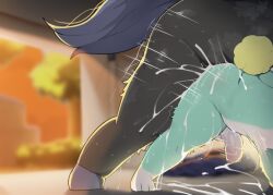  2boys animal_crossing blush commentary cum dagasi furry furry_male furry_with_furry highres horse_boy indoors male_focus multiple_boys nintendo penis rabbit_boy rabbit_tail rape roscoe_(animal_crossing) sasha_(animal_crossing) shota tail testicles yaoi  rating:Explicit score:116 user:danbooru