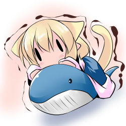 1girl animal_ears cat_ears cat_tail chibi female_focus hoshizuki_(seigetsu) mizuhashi_parsee pointy_ears puru-see_(hoshizuki_(seigetsu)) short_hair skirt solo tail touhou trembling whale |_| rating:Sensitive score:6 user:danbooru