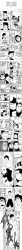  absurdres bruce_lee comic dragon_ball dragonball_z greyscale highres jackie_chan jet_li korean_text long_image majin_buu male_focus monochrome parody right-to-left_comic son_goku steven_seagal super_buu tall_image translated vegeta 
