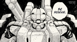  artist_name assault_visor commentary english_commentary english_text greyscale halo_(series) halo_legends highres hrunting/yggrasil_mark_i_prototype_armor_defense_system jafet_meza mecha mecha_focus monochrome portrait robot science_fiction shoulder_cannon speech_bubble twitter_username 