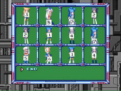  6+girls animal_ears black_hair blonde_hair blue_eyes blue_hair counter_girls fake_screenshot gelbooru mega_man_x_(series) multiple_girls numbered_panels red_eyes white_hair  rating:General score:13 user:gulabjamuns