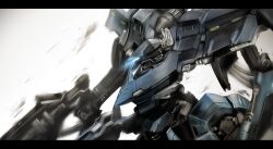  armored_core armored_core:_for_answer dual_wielding fromsoftware gun holding humanoid_robot mecha mecha_focus no_humans robot science_fiction stasis weapon white_background yossy_project 
