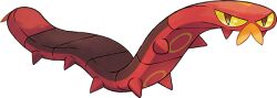  animal_focus artist_request brown_eyes bug colored_sclera full_body gen_8_pokemon nintendo no_humans official_art pokemon pokemon_(creature) pokemon_focus pokemon_swsh sizzlipede solo third-party_source transparent_background v-shaped_eyes yellow_sclera 