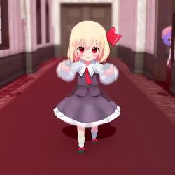  &gt;_&lt; 2girls 3d :d animated blonde_hair blush chibi cutscene dark_souls_(series) dark_souls_i dress falling fangs hallway hug interior looking_at_viewer lvgatarin multiple_girls necktie o_o open_mouth outstretched_arms parody pov reaching reaching_towards_viewer red_eyes remilia_scarlet rumia smile sound tagme touhou tripping video video_game video_game_screencap walking you_died zombie_pose  rating:General score:211 user:tcalias