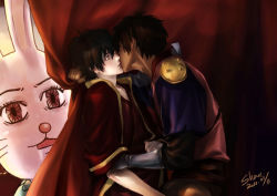 avatar:_the_last_airbender rabbit jet_(avatar) kiss nickelodeon what yaoi zuko rating:Sensitive score:2 user:duratote