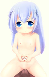 1girl absurdres blue_eyes blue_hair blush clitoral_hood clitoris cum cum_in_pussy dark_skin flat_chest girl_on_top gochuumon_wa_usagi_desu_ka? hetero highres interracial kafuu_chino loli long_hair looking_at_viewer nipples nude penis pubic_hair pussy qkracho_(thesdroz) sex smile testicles uncensored vaginal rating:Explicit score:161 user:Domestic_Importer