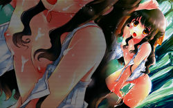 brown_hair bukkake cum highres loli nipples ribbon uncensored zoom_layer rating:Explicit score:14 user:AlmaNegra