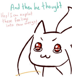:3 comic english kyubey mahou_shoujo_madoka_magica solo tears rating:Sensitive score:0 user:danbooru