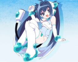  animal_ears bk_(barakoodra) cat_ears fang frutiger_aero highres humanoid_robot indie_virtual_youtuber nyaonix persocom robot robot_ears tenshi_kaiwai trap twintails utau 