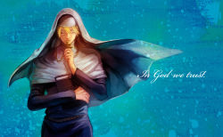 1boy arakawa_under_the_bridge blonde_hair book closed_eyes cross cross_necklace crossdressing crossdressing_(mtf) habit jewelry magatsumagic male_focus necklace nun sister_(arakawa) solo traditional_nun rating:Sensitive score:4 user:danbooru