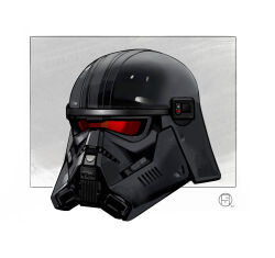  absurdres black_helmet brian_matyas helmet highres no_humans solo star_wars unworn_headwear unworn_helmet 