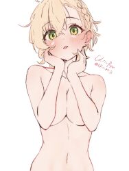  1girl childhood_friend_(ukitaryu) covering_breasts covering_privates nude tagme ukitaryu 