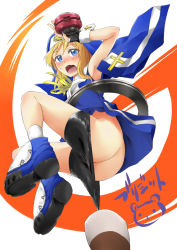 1boy arc_system_works ass assisted_exposure bike_shorts blonde_hair blue_boots blue_eyes blush boots bridget_(guilty_gear) bulge clothes_pull cross crossdressing crossdressing_(mtf) eyebrows fingerless_gloves gloves guilty_gear guilty_gear_xx habit hat highres ikusa_ryuuji long_hair male_focus nun open_mouth pants pants_pull pulling_another&#039;s_clothes roger_(guilty_gear) shorts shorts_pull shota solo stuffed_animal stuffed_toy teddy_bear trap yo-yo rating:Questionable score:54 user:BlueBaroness