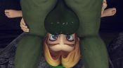 2boys 3d absurdres age_difference animated barefoot blue_eyes boulder bouncing_testicles character_request check_character colored_skin deepthroat fellatio forest ganondorf goblin green_skin hands_on_own_hips highres kidnapped link lying male_focus multiple_boys nature nintendo on_back oral penis ponkosfm reverse_fellatio shota size_difference sound straddling_fellatio tagme testicle_smacking testicles testicles_on_face the_legend_of_zelda uncensored video yaoi young_link rating:Explicit score:364 user:Augrun