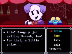  bottle bow cable computer_mouse deltarune facial_hair gift maus_(deltarune) mouse_(animal) pixel_art ramb_(deltarune) smile temmie_chang_(style) terdlestuff tv_world_(deltarune) 