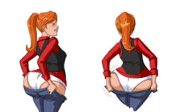 ass axel-rosered ben_10 flat_chest gwen_tennyson huge_ass red_hair wide_hips rating:Questionable score:28 user:Ishaila