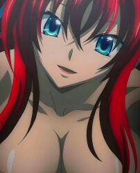  absurdres blue_eyes breasts high_school_dxd highres large_breasts looking_at_viewer nude red_hair rias_gremory  rating:Explicit score:5 user:ita_gds