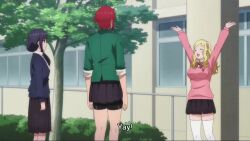  6+boys 6+girls aizawa_tomo anger_vein animated anime_screenshot bouncing_breasts breasts carol_olston close-up fang gundou_misuzu jump_rope jumping kubota_junichirou large_breasts misaki_kousuke multiple_boys multiple_girls poking school_uniform sound standing subtitled tomboy tomo-chan_wa_onna_no_ko video  rating:Sensitive score:116 user:15taylorn
