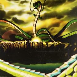  animated animated_gif anime_screenshot cloud cloudy_sky dragon dragon_ball floating glowing lowres non-web_source shenlong sky solo 