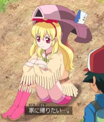  aikatsu! aikatsu!_(series) ash_ketchum gen_5_pokemon genesect hoshimiya_ichigo legendary_pokemon looking_at_another mythical_pokemon nintendo parody pokemoa pokemon pokemon_(anime) pokemon_(creature) voice_actor_connection what  rating:Sensitive score:7 user:exxxtra