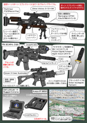  assault_rifle boker boker_applegate_fairbaim bolt-action_rifle bolt_action bullpup computer dell english_text fn_herstal fn_scar fn_scar_l gun japanese_text jason_bourne_(film) jason_bourne_(series) k&amp;f_ks k&amp;f_ks_ii keppeler knife knight&#039;s_armament_company laptop muta_koji no_humans outdoors remington_arms remington_model_700 rifle sig_sauer sig_sg_550 sig_sg_556 sniper_rifle story_time_(muta_koji) suppressor suppressor_focus suppressor_name suppressor_profile translation_request weapon weapon_focus weapon_name weapon_profile 