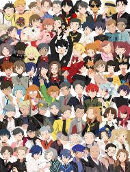  &gt;_&lt; &gt;_o 6+boys 6+girls :3 absolutely_everyone absurdres aigis_(persona) akechi_gorou amada_ken amagi_yukiko amamiya_ren andre_roland_jean_gerard antenna_hair aragaki_shinjirou ball basketball_(object) beanie black_hair blue_hair brown_hair bunkichi_(persona_3) newsboy_cap card cat character_request corsage cross_scar dog doujima_nanako doujima_ryoutarou ebihara_ai everyone father_and_daughter flower folding_fan fushimi_chihiro gekkoukan_high_school_uniform glasses grey_hair hairband hanamura_yousuke hand_fan hasegawa_saori hat hayase_mamoru highres hiraga_keisuke ichijou_kou ikutsuki_shuuji iori_junpei iwasaki_rio jacket kamiki_akinari kawakami_sadayo kirijou_mitsuru kitagawa_yuusuke kitsune_(persona_4) konishi_naoki koromaru_(persona) kujikawa_rise kuma_(persona_4) kuroda_hisano labrys_(persona) looking_at_viewer marie_(persona_4) maruki_takuto matsunaga_ayane metis_(persona) minami_eri minazuki_sho mitsuko_(persona_3) miyamoto_kazushi mochizuki_ryouji morgana_(persona_5) moriyama_natsuki multiple_boys multiple_girls mutatsu_(persona) nagase_daisuke nakajima_shu narukami_yu niijima_makoto nishiwaki_yuuko odagiri_hidetoshi okumura_haru one_eye_closed oohashi_maiko orange_hair ozawa_yumi persona persona_3 persona_3_portable persona_4 persona_4:_the_ultimate_in_mayonaka_arena persona_4:_the_ultimax_ultra_suplex_hold persona_4_the_golden persona_5 persona_5_the_royal persona_q:_shadow_of_the_labyrinth persona_q_(series) ponytail president_tanaka red_hair rei_(persona_q) rose sailor_collar sakamoto_ryuuji sakura_futaba sanada_akihiko satonaka_chie scar school_uniform shiomi_kotone shirogane_naoto shuujin_academy_school_uniform smile sodapeche suemitsu_nozomi takamaki_anne takeba_yukari tarot tarot_card tatsumi_kanji tomochika_kenji toriumi_isako uehara_sayoko yamagishi_fuuka yasogami_school_uniform yoshizawa_kasumi yuuki_makoto_(persona_3) zen_(persona_q) 