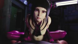  1boy 1girl 3d aged_down animated black_hair breasts cowgirl_position girl_on_top han_juri hetero highres kaogum loli looking_at_viewer looping_animation medium_breasts nipples penis pov pov_crotch purple_eyes sex small_breasts sound sound_effects spread_legs straddling street_fighter street_fighter_iv uncensored vaginal video  rating:Explicit score:1596 user:3d_loli