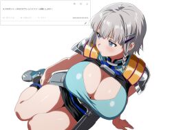  1girl breasts large_breasts seolla_schweizer solo super_robot_wars tagme translation_request 