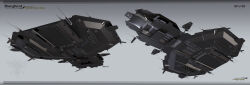  3d absurdres attack_ship_(eve_online) barghest_(eve_online) battleship_(eve_online) caldari_state_(eve_online) commentary copyright_logo copyright_name dated_commentary emblem english_text eve_online from_below glint grey_background grey_theme highres kaspercohen_(kasper_hansen) logo maya_(medium) military_vehicle mordu&#039;s_legion_command_(eve_online) multiple_views no_humans photoshop_(medium) radio_antenna realistic science_fiction spacecraft tackler_(eve_online) thrusters vehicle_focus vehicle_name 