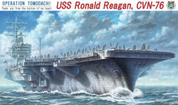  2011_tohoku_earthquake_and_tsunami aircraft aircraft_carrier airplane box_art cloud commentary english_text fighter_jet historical_event kashi_takahisa military military_vehicle no_humans ocean original ship united_states_navy uss_ronald_reagan_(cvn-76) vehicle_focus vehicle_name warship watercraft waves 