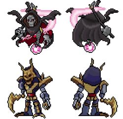  cape digimon digimon_(creature) gokumon mask metalfantomon scythe skull spikes 