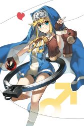 1boy arc_system_works bad_id bad_pixiv_id bridget_(guilty_gear) cross crossdressing crossdressing_(mtf) guilty_gear guilty_gear_xx heart kagari_(garikagura) male_focus manjuman mars_symbol nun roger_(guilty_gear) solo stuffed_animal stuffed_toy teddy_bear trap yo-yo rating:Sensitive score:21 user:danbooru