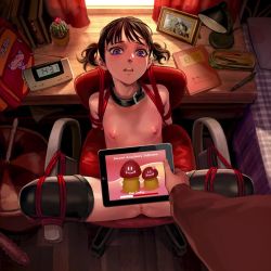 1boy 1girl animated as109 bdsm blood bondage bound bound_arms cervical_penetration cervix chair choker collar crying crying_with_eyes_open cum cum_in_pussy cum_on_body deep_penetration defloration female_focus gman103-edit hetero indoors latex latex_legwear loli nipples nude pov prolapse pussy rape rope sex slave tears third-party_edit twintails uncensored vaginal video x-ray rating:Explicit score:1058 user:GMAN103