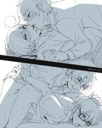 10s 2016 3boys age_difference aged_up anal bad_id bad_pixiv_id blush boku_dake_ga_inai_machi bottomless breath comic dated doggystyle drooling french_kiss fucked_silly fujinuma_satoru glasses grabbing_another&#039;s_hair holding_hands ikeshita_moyuko interlocked_fingers kiss kobayashi_kenya lying male_focus male_penetrated monochrome multiple_boys on_back restrained sex sex_from_behind sweat teacher tongue tongue_out top-down_bottom-up undressing unworn_eyewear white_background yaoi yashiro_gaku rating:Explicit score:50 user:harucho
