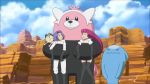  &gt;_&lt; 1boy 1girl animated bear bearhug bewear black_footwear boots carrying cloud earrings elbow_gloves gen_1_pokemon gen_2_pokemon gen_7_pokemon gloves james_(pokemon) jessie_(pokemon) jewelry lipstick makeup meowth nintendo outdoors pokemon pokemon_(anime) pokemon_(creature) pokemon_sm pokemon_sm_(anime) red_lips short_hair sky squeezing standing tagme thigh_boots thighhighs unconscious video wavy_mouth wobbuffet |_|_| ||| 