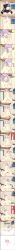  1boy 1girl absurdres anal barefoot blue_eyes blush breasts cleavage comic completely_nude cum cum_in_ass cum_in_mouth cum_in_pussy cum_on_body deepthroat english_text facial fellatio hetero highres medium_breasts nail_polish nanakusa_nazuna_(yofukashi_no_uta) nude on_bed oral orgasm pale_skin perky_breasts petite purple_hair rtil sex toned toned_female vaginal vampire x-ray yamori_kou yofukashi_no_uta  rating:Explicit score:130 user:Maficks