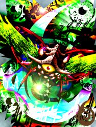  chaos_kin creepy hook kid_icarus nintendo no_humans one-eyed red_eyes shadow_pit wings 