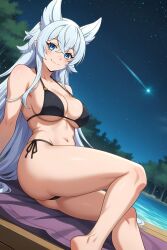  big_breasts bikini black_bikini fenrys swimsuit tagme  rating:Sensitive score:13 user:Alfredjhnsn95478
