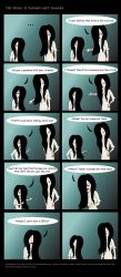 black_hair dress highres long_hair samara_morgan trap white_dress yamamura_sadako rating:Sensitive score:11 user:ChiNasagawa