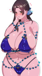  1girl breasts dead_or_alive dead_or_alive_xtreme dead_or_alive_xtreme_venus_vacation huge_breasts long_hair sayuri_(doa) 
