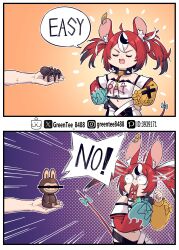  absurdres hakos_baelz highres hololive red_hair scared tagme virtual_youtuber  rating:General score:1 user:jojosstand